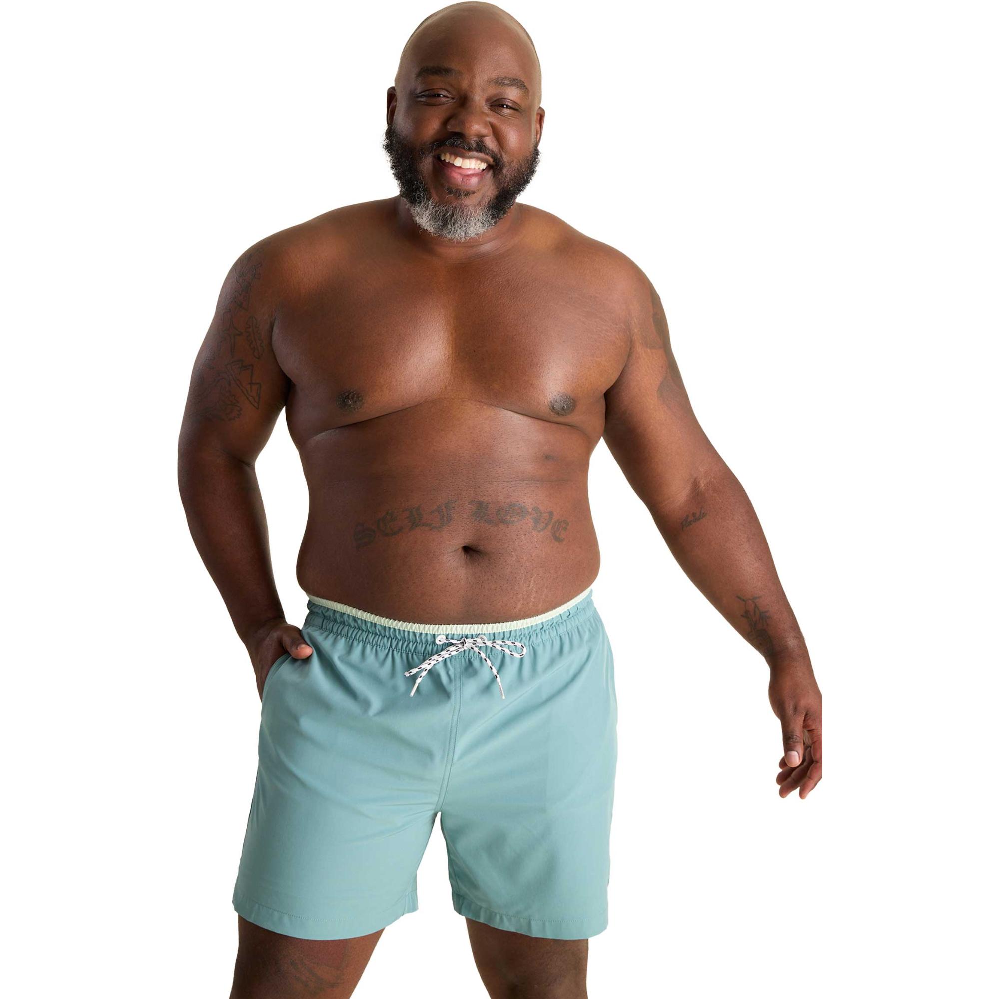 

Мужские классические плавки Teal Breakers с подкладкой, размер 5,5 дюймов. Chubbies, Dusty Aqua