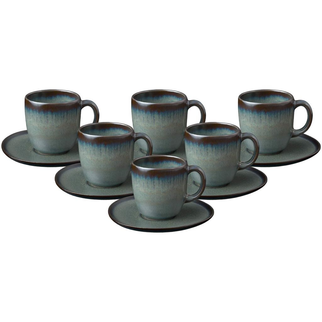 

Нравиться. Кофейная чашка Lave Gris с блюдцем от Villeroy & Boch, 190 мл, набор из 6 шт. - DS