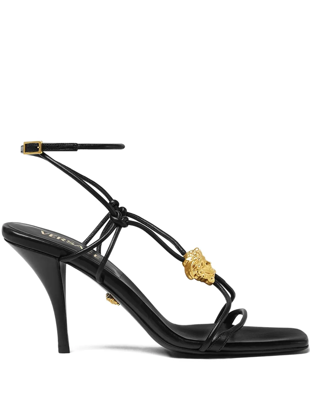 Босоножки La Medusa 85 VERSACE, черный