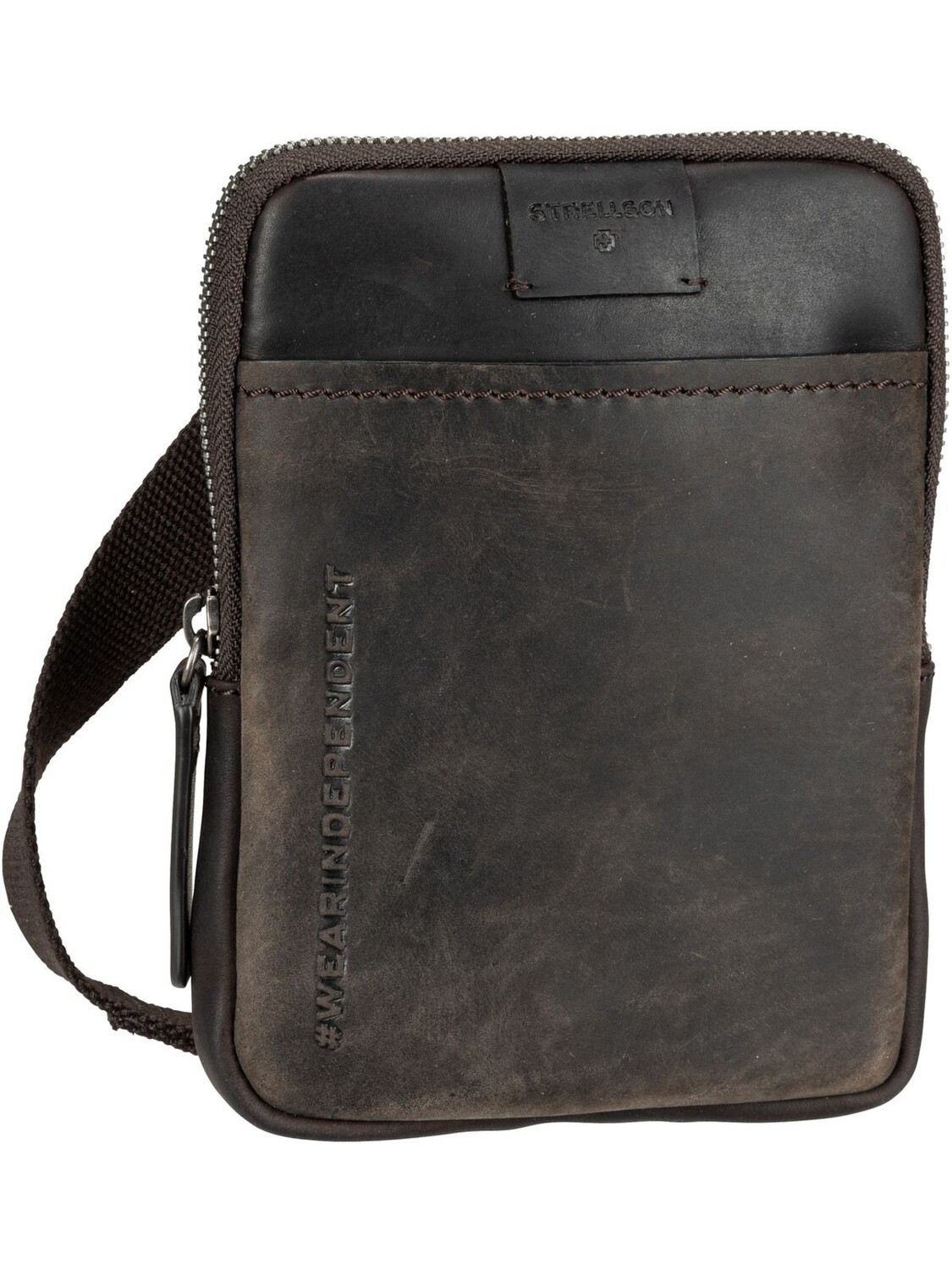 

Сумка через плечо Strellson Brick Lane Brian Shoulderbag XSVZ 1, темно коричневый