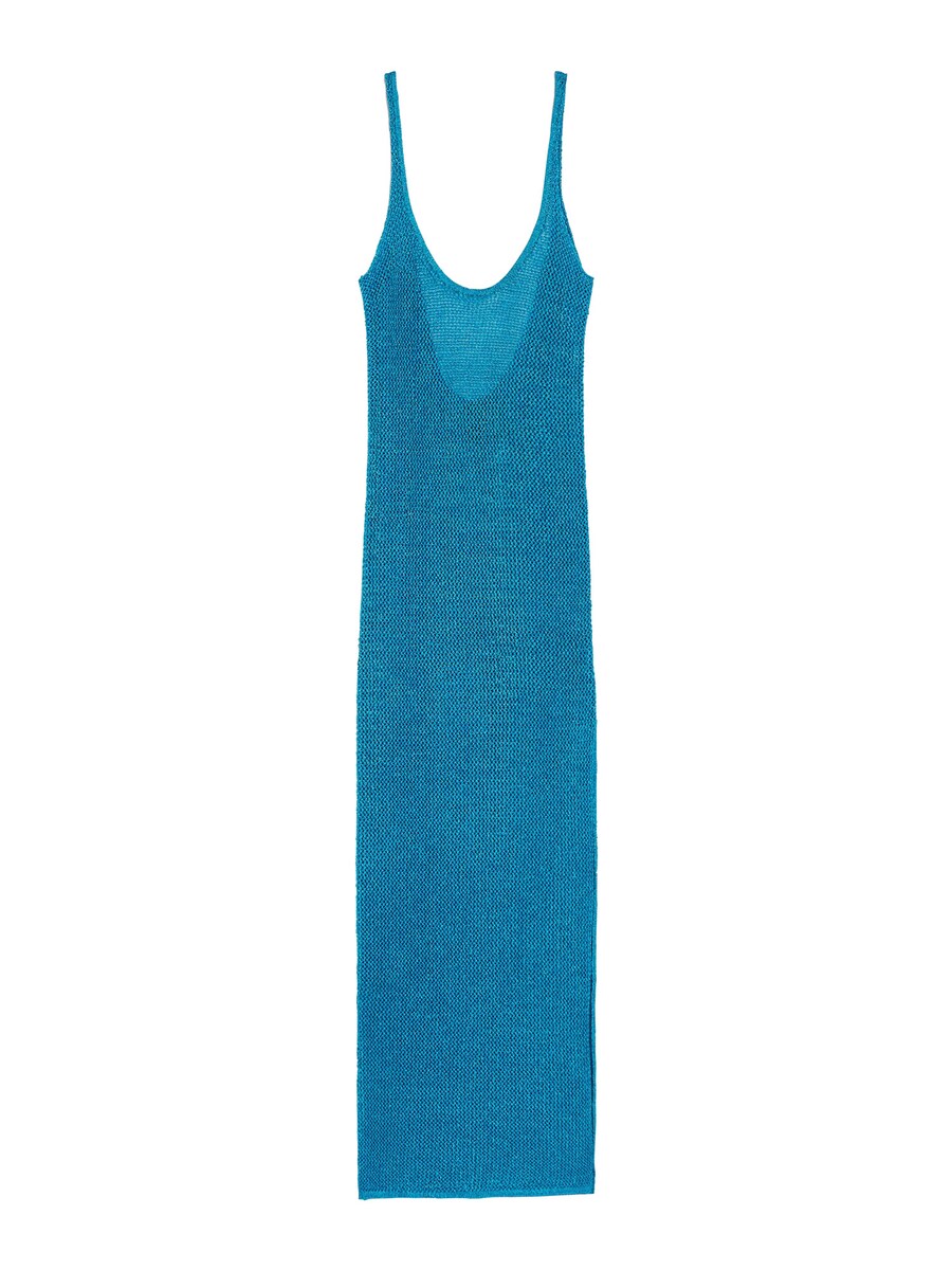 

Пляжное платье Bershka Beach Dress, цвет cyan blue