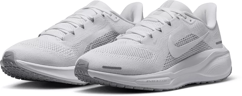 Женские кроссовки Nike Pegasus 41, цвет White/Silver — фото 4