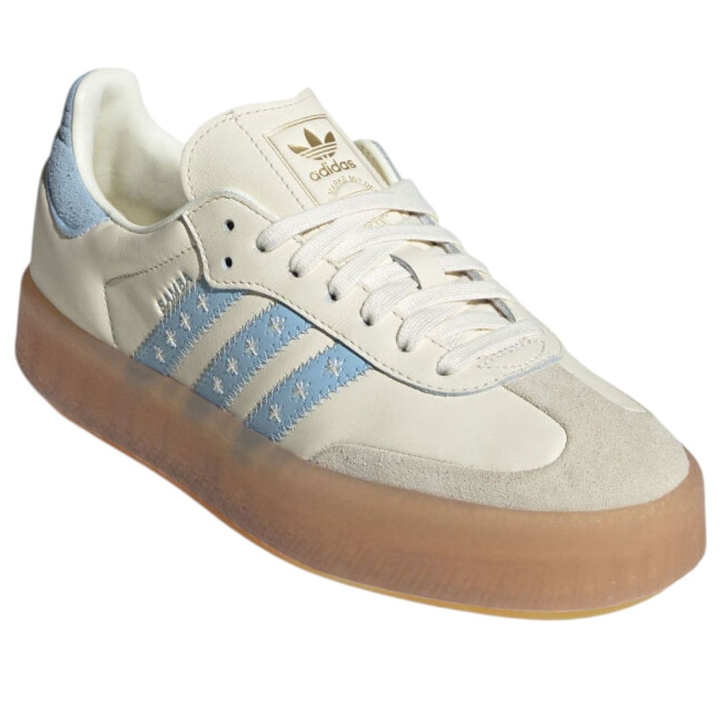 Кроссовки (WMNS) adidas Sambae 'Cream White Clear Sky' — фото 2