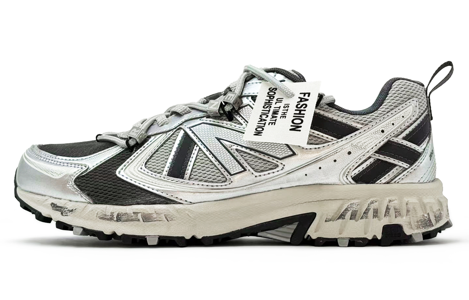 

NB 410 V5 устойчивые к истиранию низкие кроссовки для бега unisex New Balance, серебро