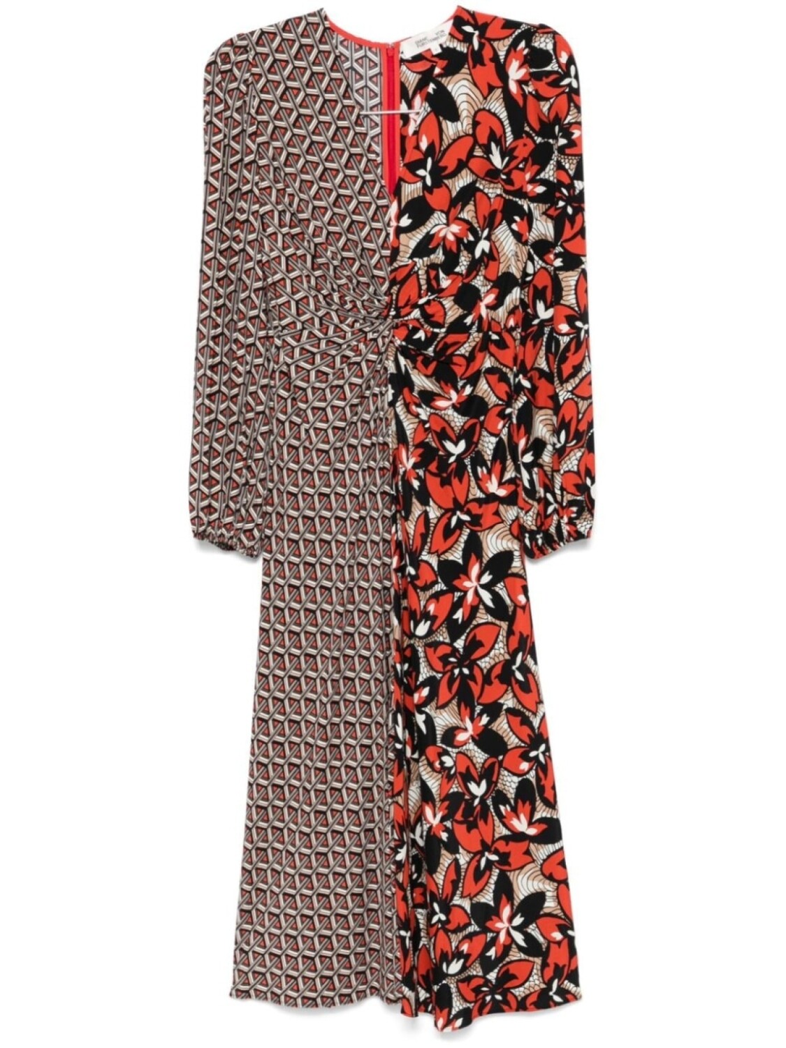 

DVF Diane von Furstenberg платье Asher, красный