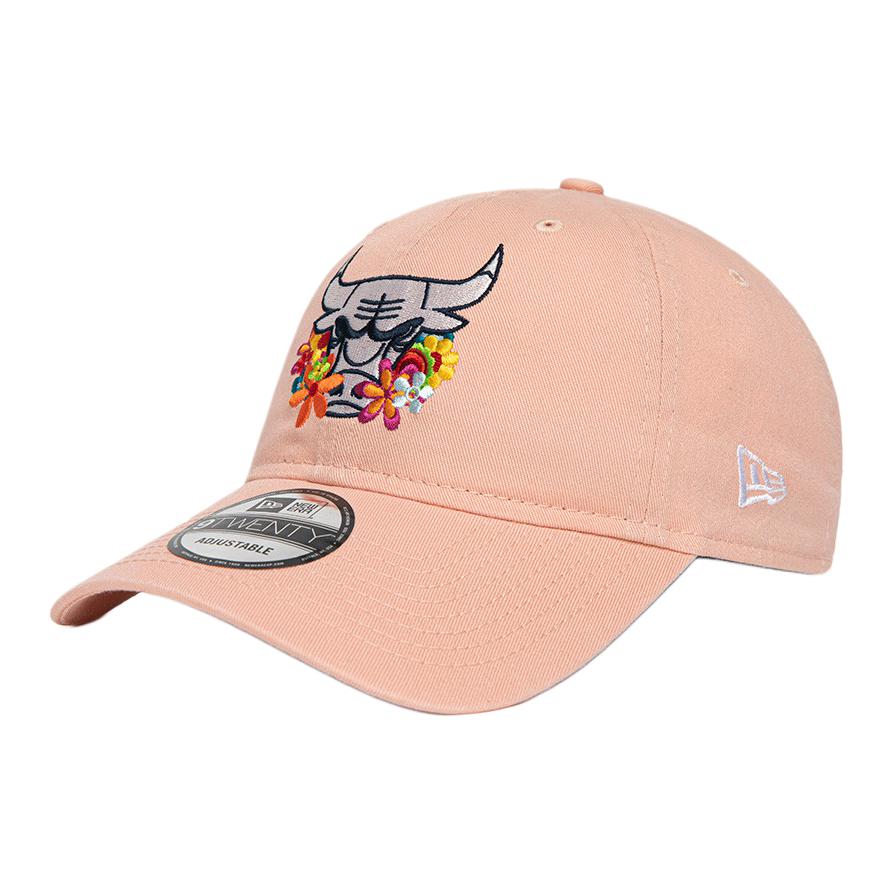 

New Era Хлопковая бейсболка унисекс розовая, Pink