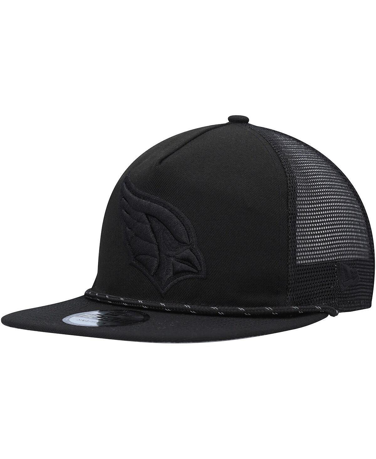 

Мужская черная кепка Arizona Cardinals Illumination Golfer Snapback Trucker Hat New Era