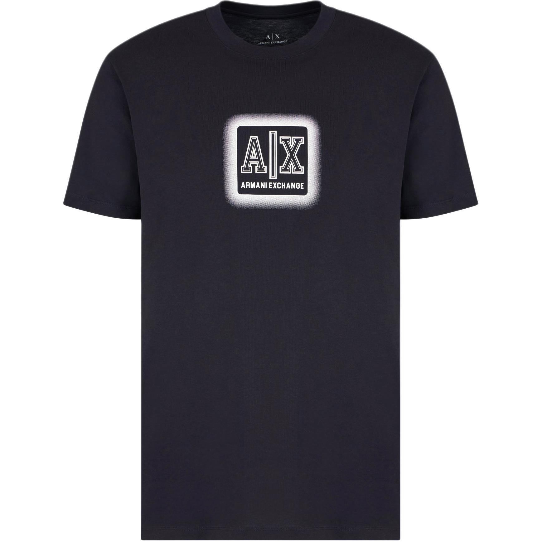 

ARMANI EXCHANGE Футболка AE мужская темно-синяя