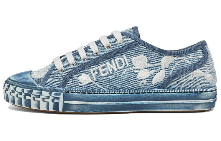 

Кроссовки женские низкие Fendi Domino, светло-голубой, Синий, Кроссовки женские низкие Fendi Domino, светло-голубой