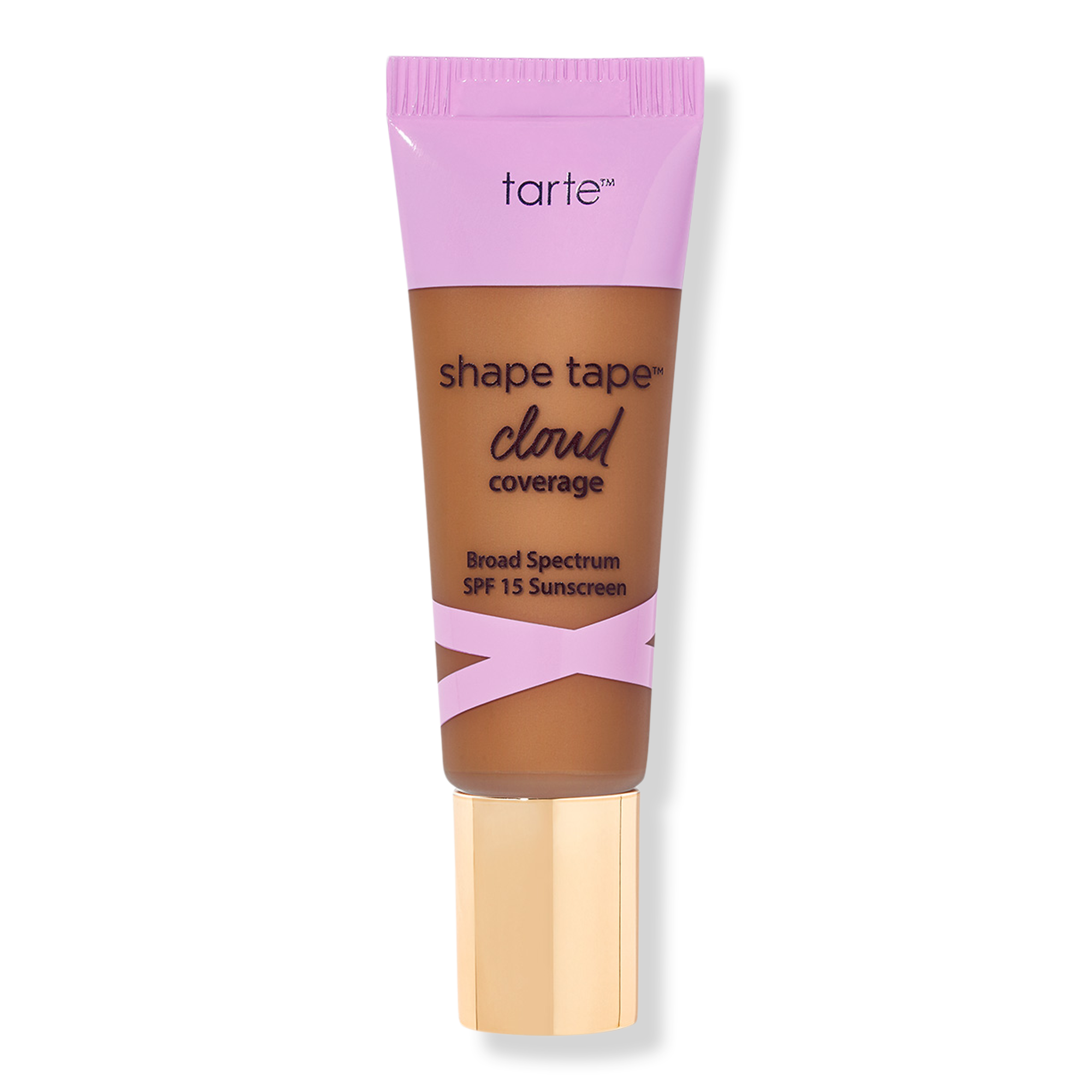 

Дорожный размер Shape Tape Cloud CC Cream Солнцезащитный крем широкого спектра действия SPF 15 Tarte, 53N Deep Neutral (deep skin with a balance of warm & cool undertones)