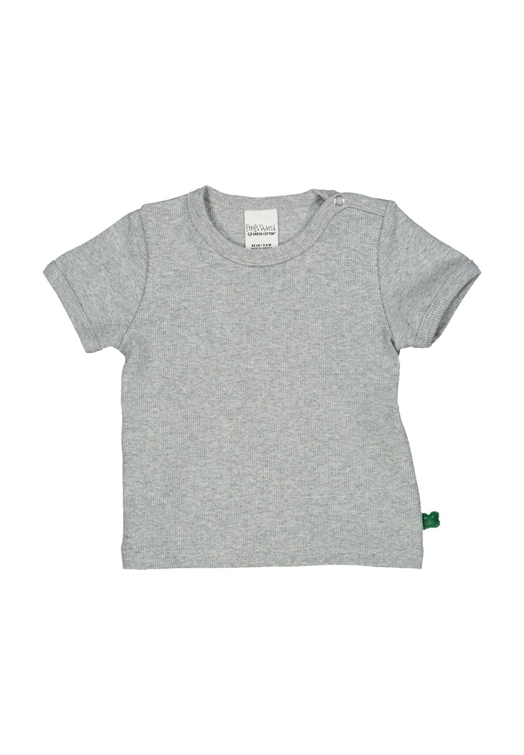 

Базовая футболка Fred's World by Green Cotton, серый