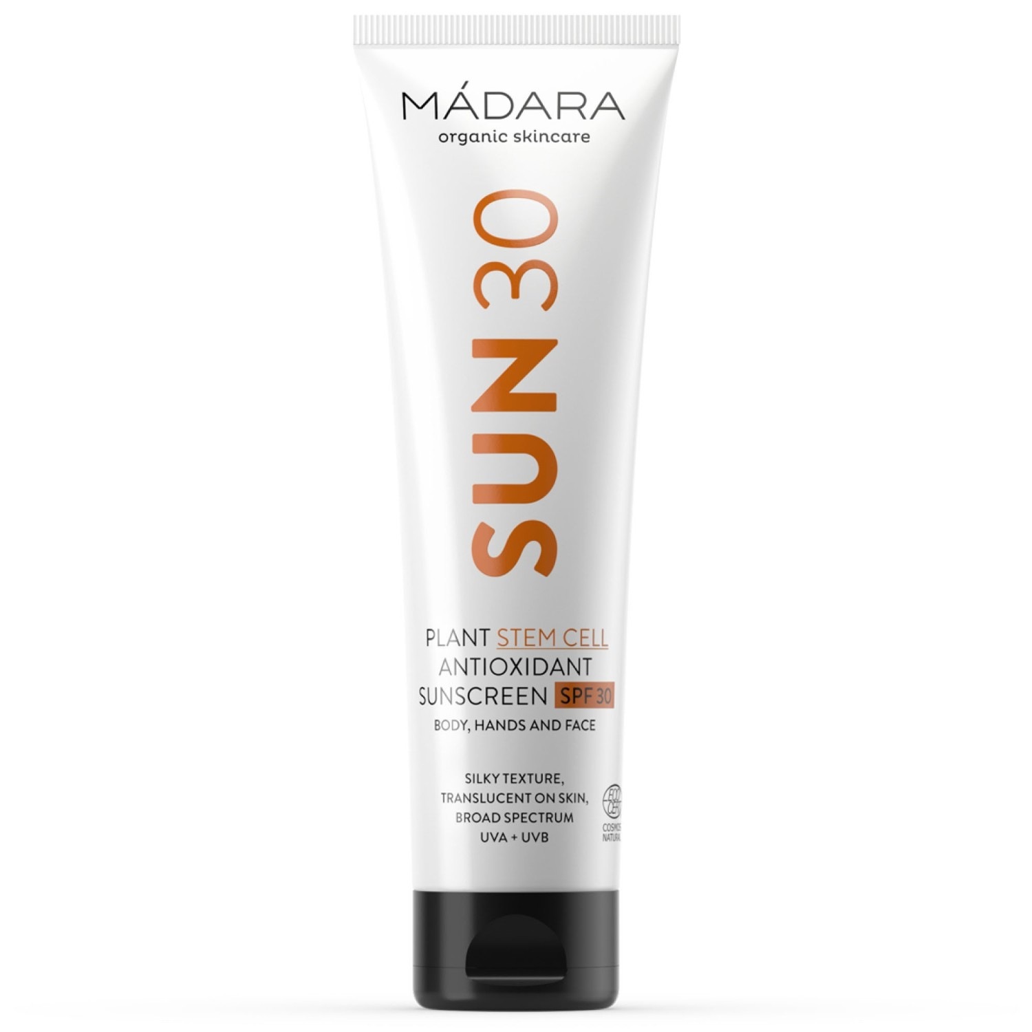 Солнцезащитный крем plant stem cell antioxidant body sunscreen spf 30 Madara, объем 100 мл — фото 2