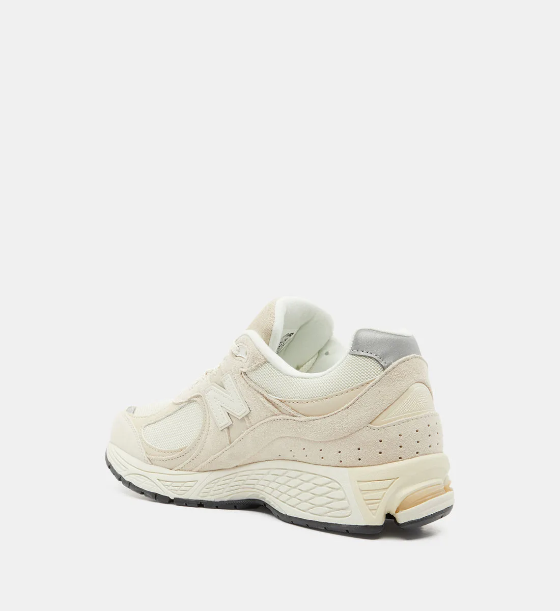 Низкие кроссовки 2002 из замши и сетки NEW BALANCE, белый — фото 3