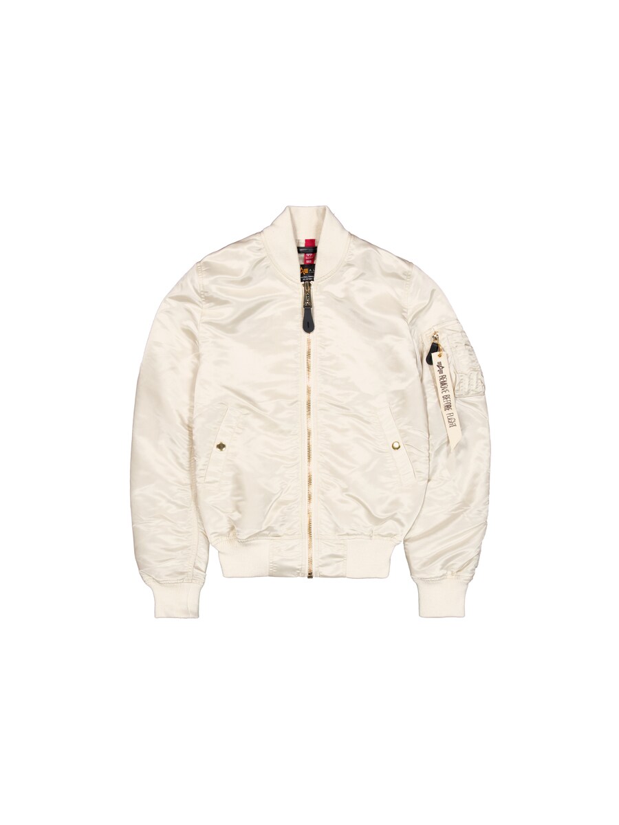 

Куртка межсезонная ALPHA INDUSTRIES MA-1 VF LW, экрю