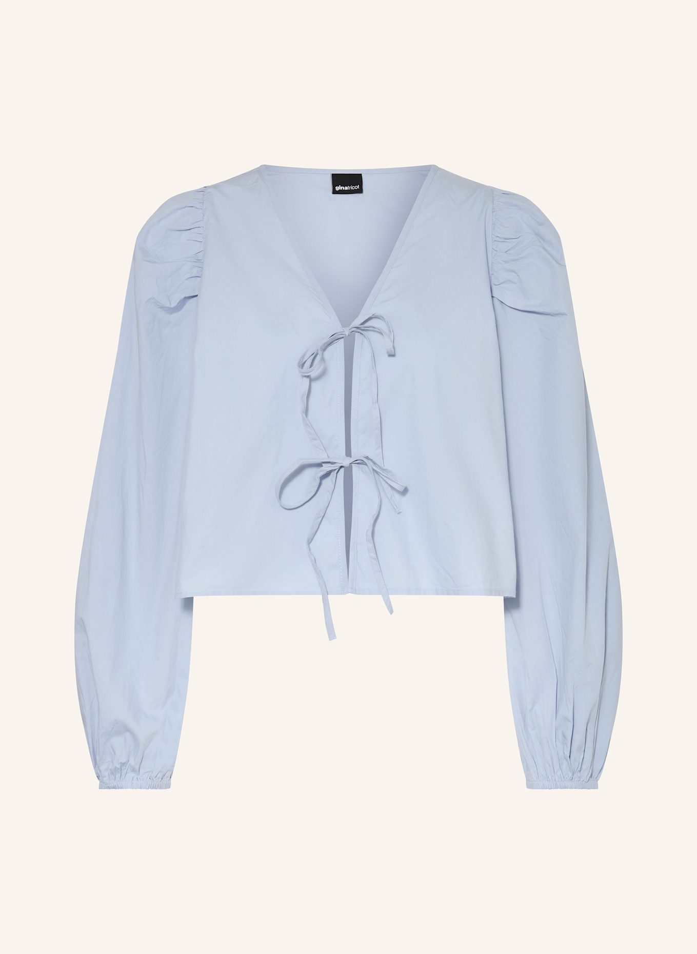 

Блуза Gina Tricot, голубой