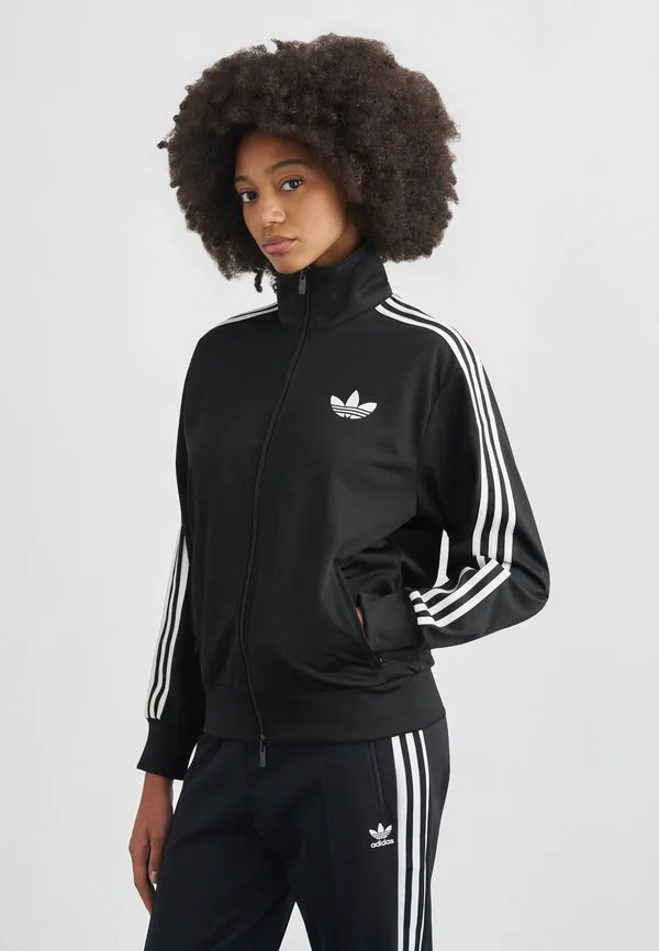 Свободная тренировочная куртка firebird Adidas Originals, Black/White