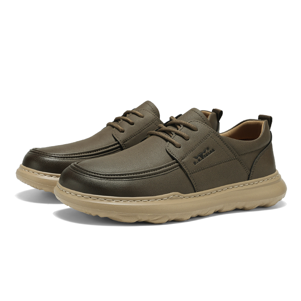 G.N.SHIJIA Мужские повседневные кроссовки Low Top серые, цвет Gray — фото 3