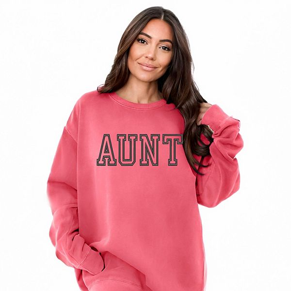 

Вышитый свитшот с контуром тети Simply Sage Market, Watermelon