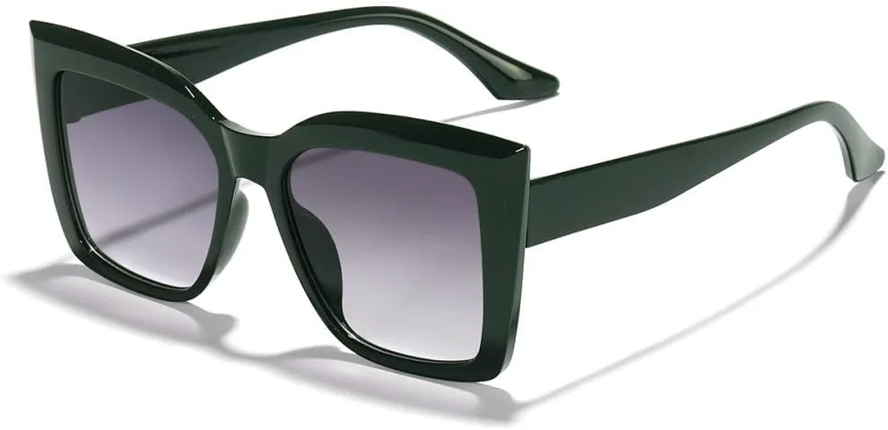 

Крупные квадратные солнцезащитные очки для женщин, модные солнцезащитные очки для женщин для активного отдыха и путешествий, защита от ультрафиолета UV400 MTZJH, A3