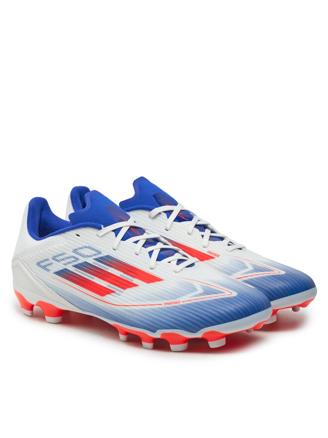Футбольные бутсы adidas F50 League MG IF1341, белый — фото 2