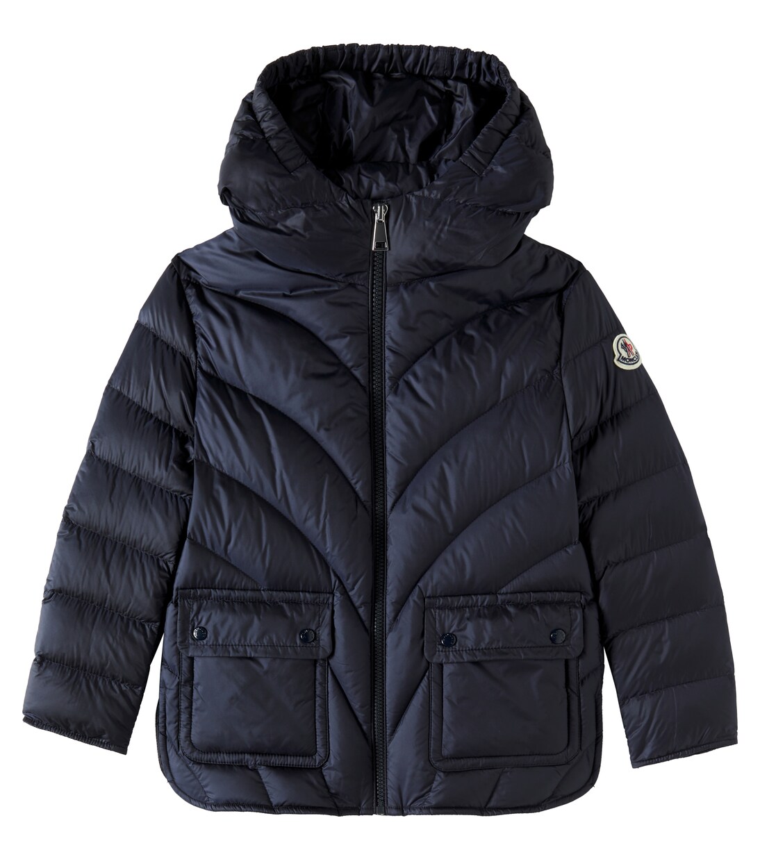 

Аргенно пуховик Moncler Enfant, темно-синий