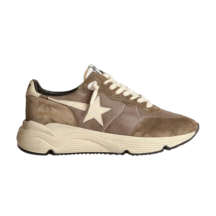 

Кроссовки Golden Goose Running Sole Cream, коричневый