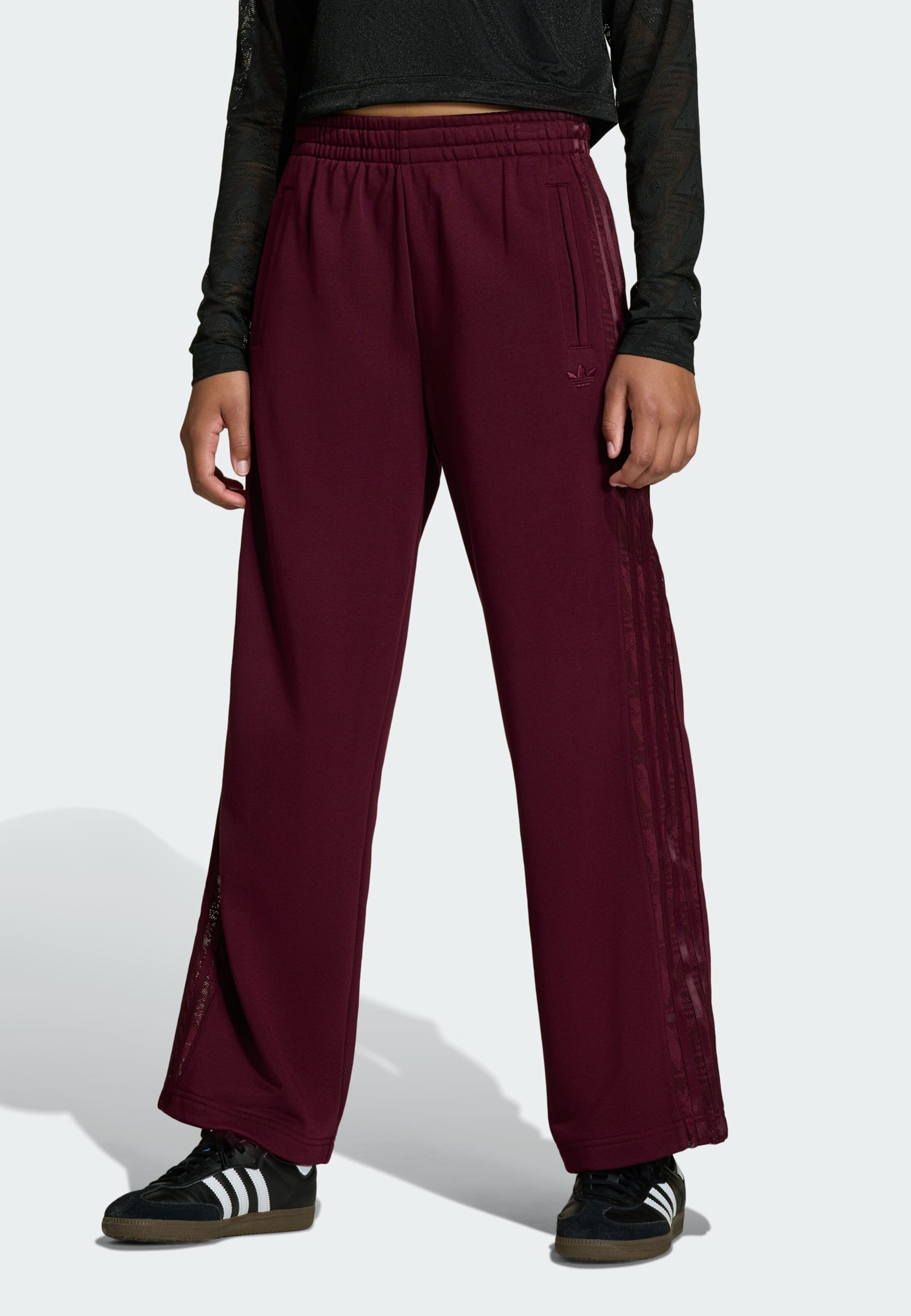 Adidas Originals Штаны свободного кроя 'LOOSE LACE' в цвете Wine Red — фото 2