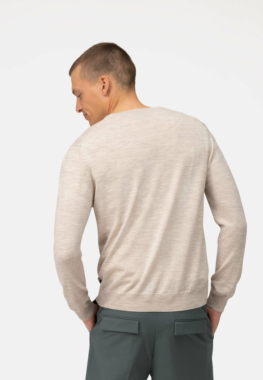 

Джемпер V-PULLOVER OLYMP, бежевый