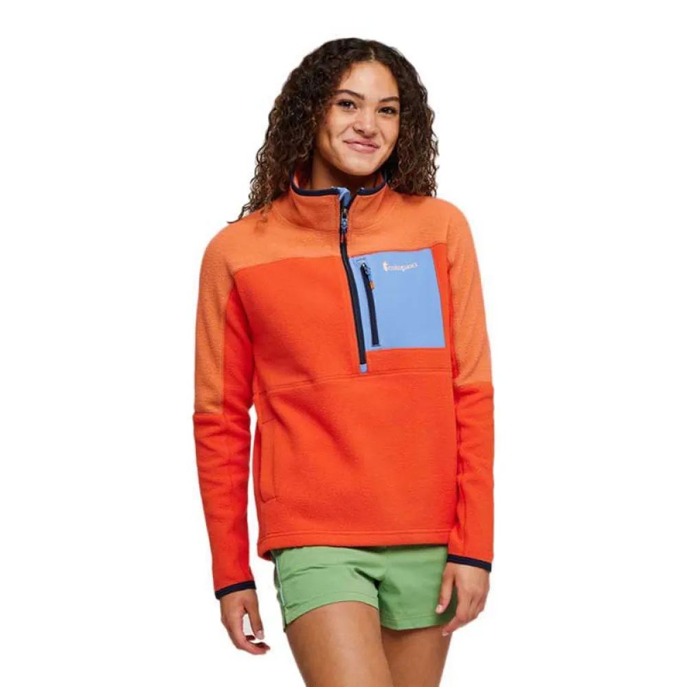 

Флис Cotopaxi Abrazo half zip, оранжевый