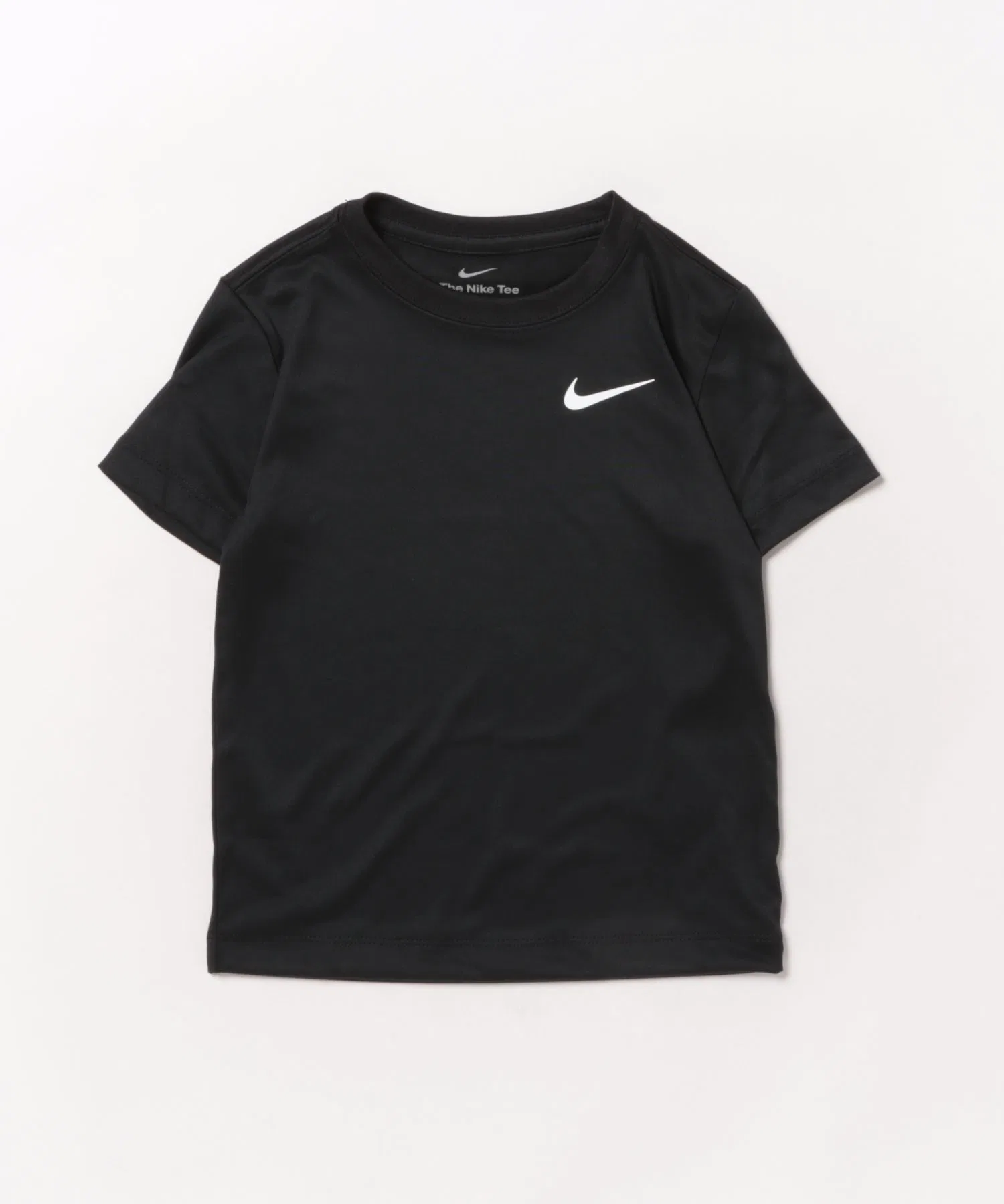 Детская футболка NIKE Legend с логотипом чёрная
