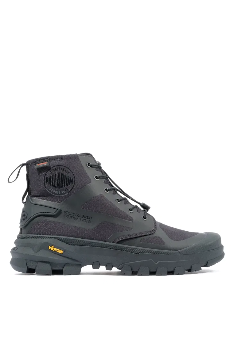 Кроссовки-ботинки высокие, водонепроницаемые, Pallarider Cuff, Unisex Palladium, черный