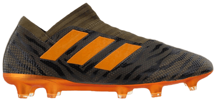 

Кроссовки adidas Nemeziz 17+ FG 'Trace Olive Tiger', зеленый