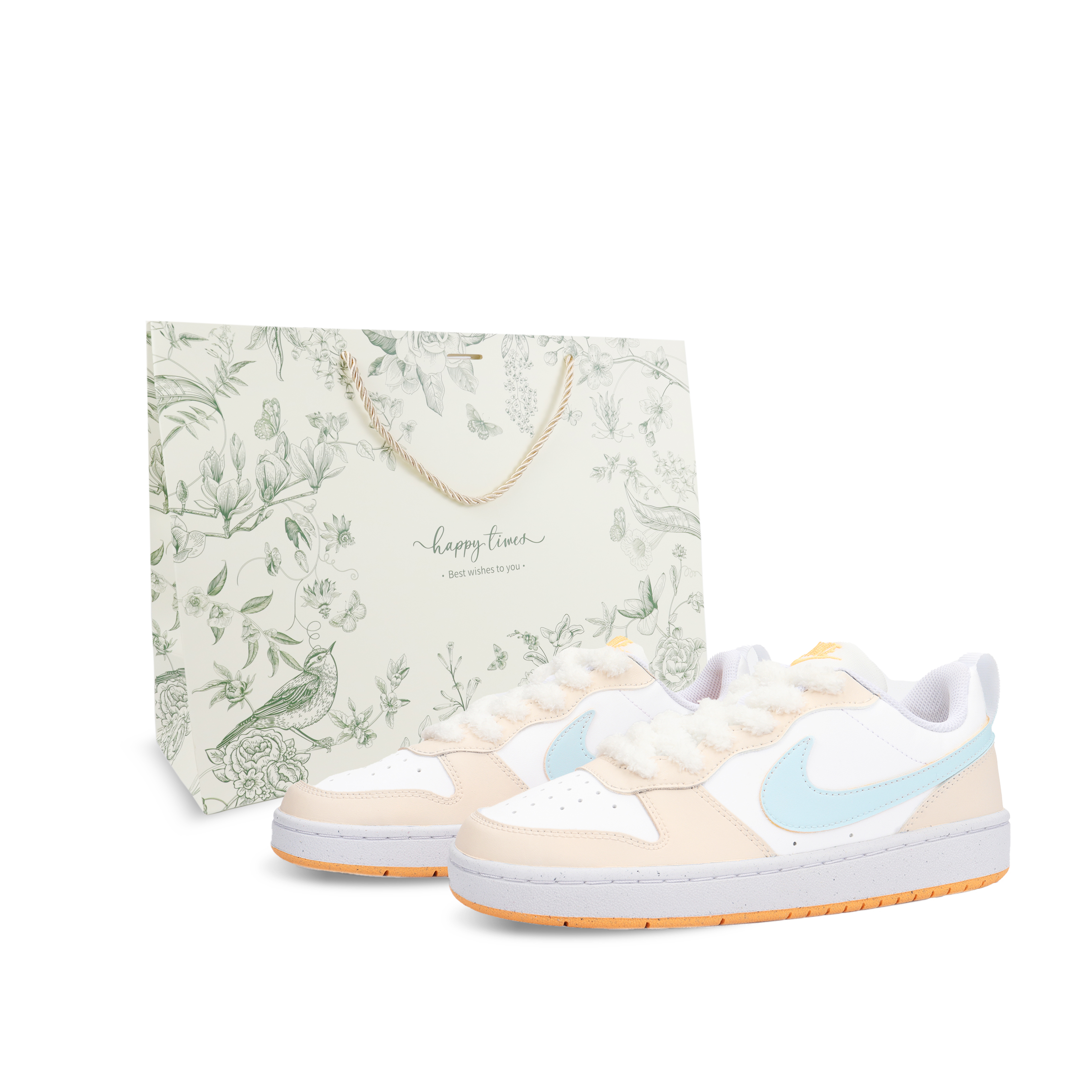 

Детские скейтерские кроссовки Court Borough для младших школьников Nike, оранжевый