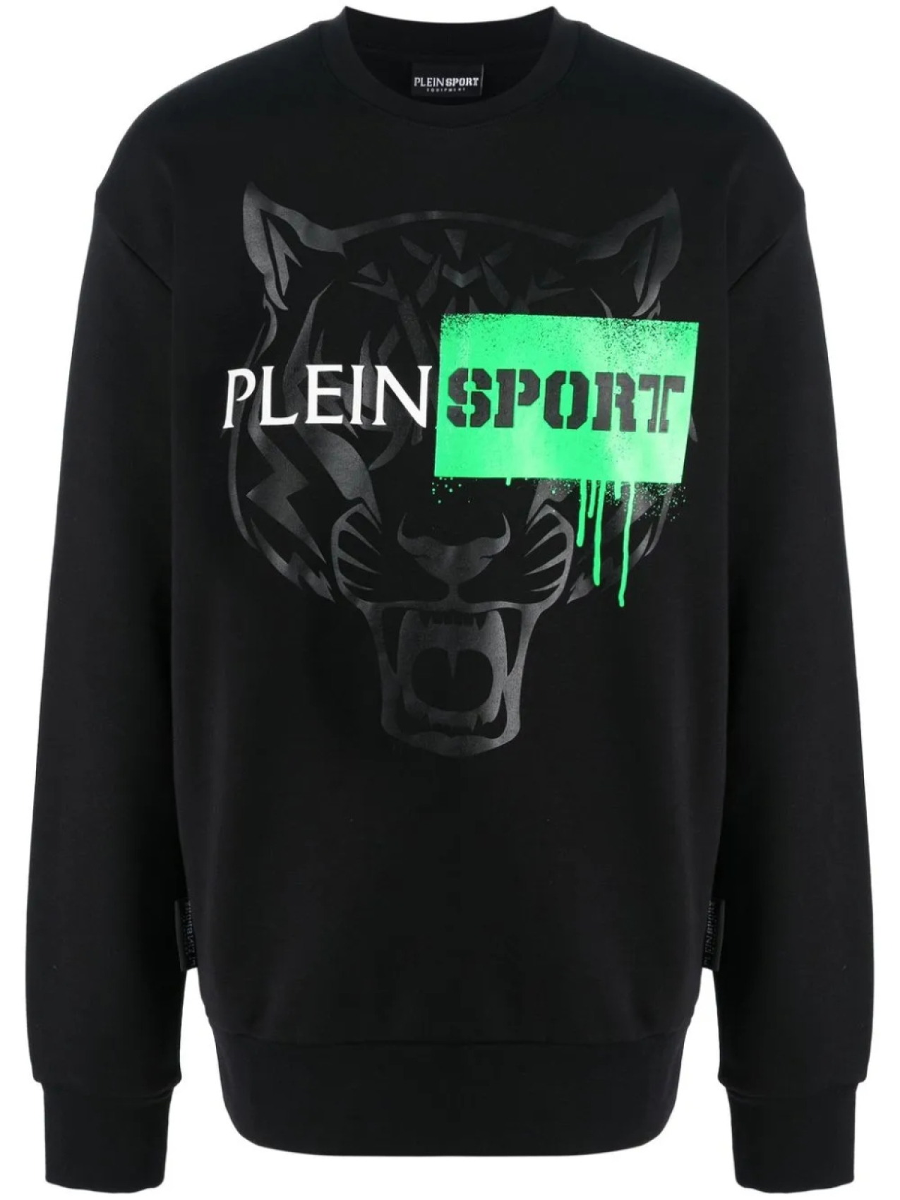 

Plein Sport толстовка с принтом Tiger, черный