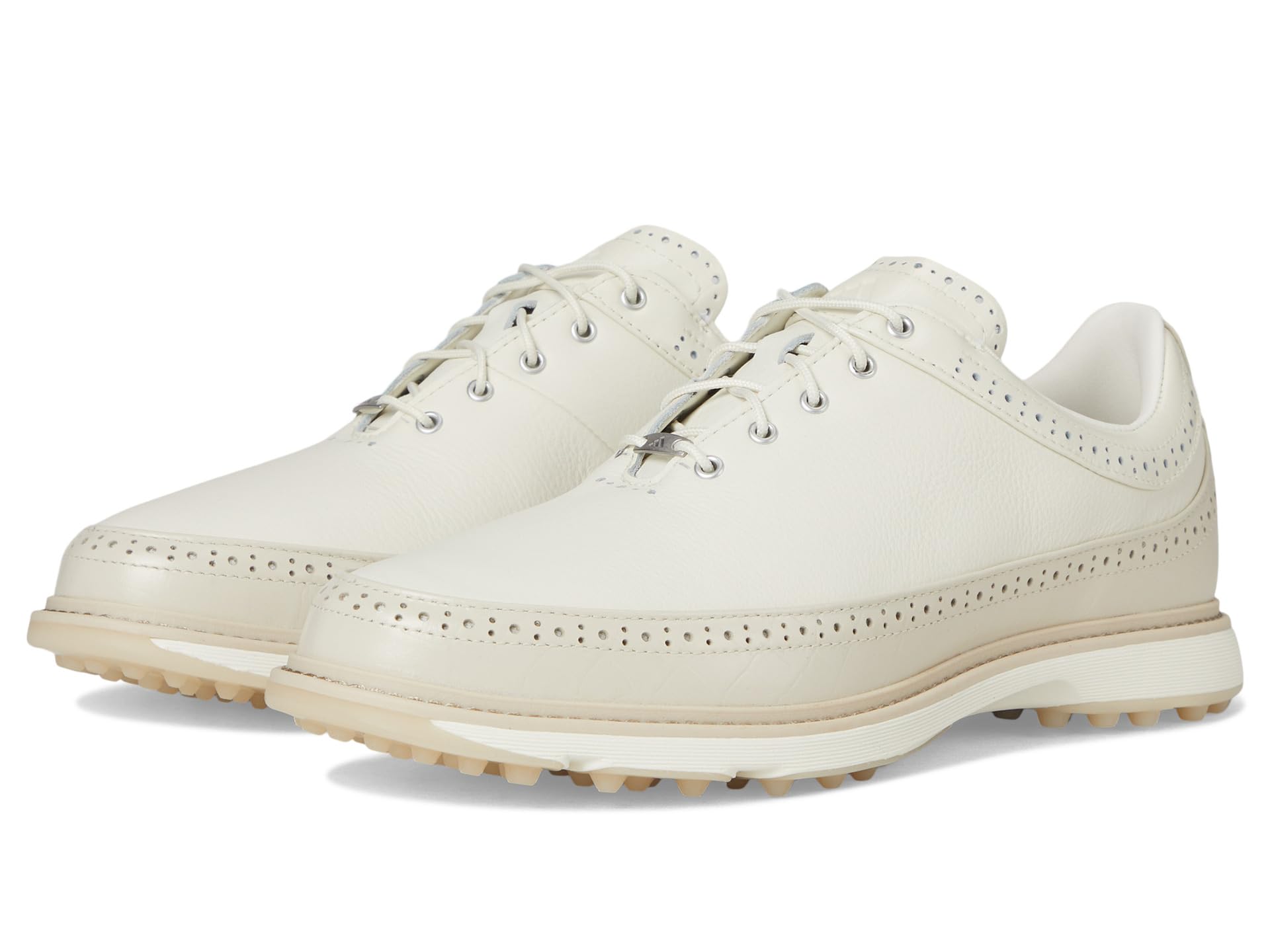 Туфли adidas Golf MC80 Spikeless Golf Shoes, цвет Off White/Orbit Grey/Wonder Silver