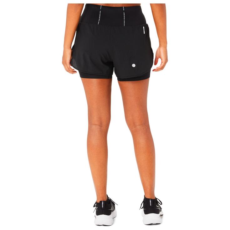 

Шорты для трейлового катания 2-н-1 3,5 дюйма, короткие, черные, размер XS Asics