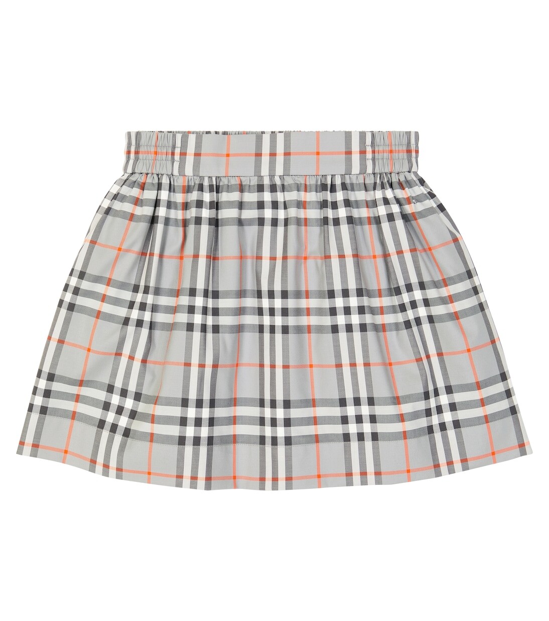

Юбка burberry в клетку из хлопка Burberry Kids, мультиколор