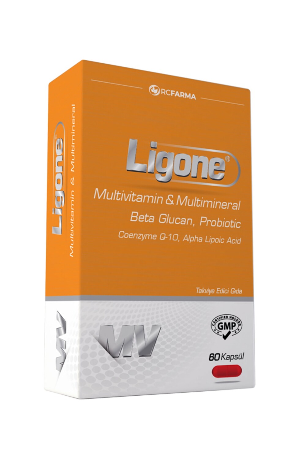 

Ligone Бета-глюкан Пробиотик Мультивитамин 60 капсул