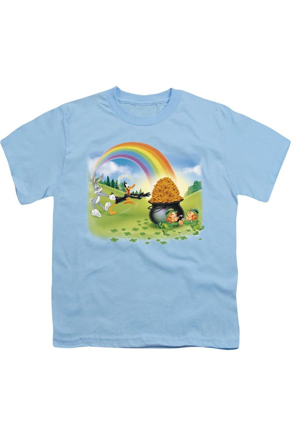 

Футболка с коротким рукавом Looney Tunes "Мое-мое-мое" для детей Gildan, светло-голубой