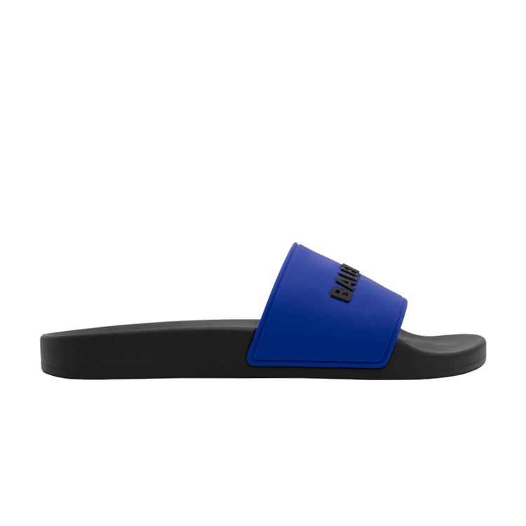 

Кроссовки Balenciaga Pool Slides 'Blue Black', синий