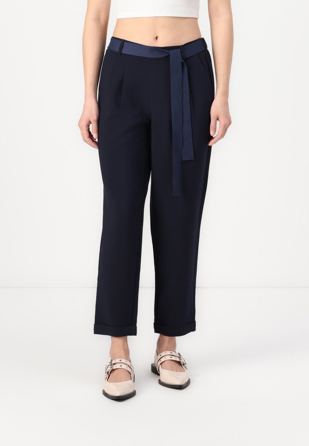 

Брюки ONLRITA NEMY LIFE BELT PANT ONLY, темно-синий