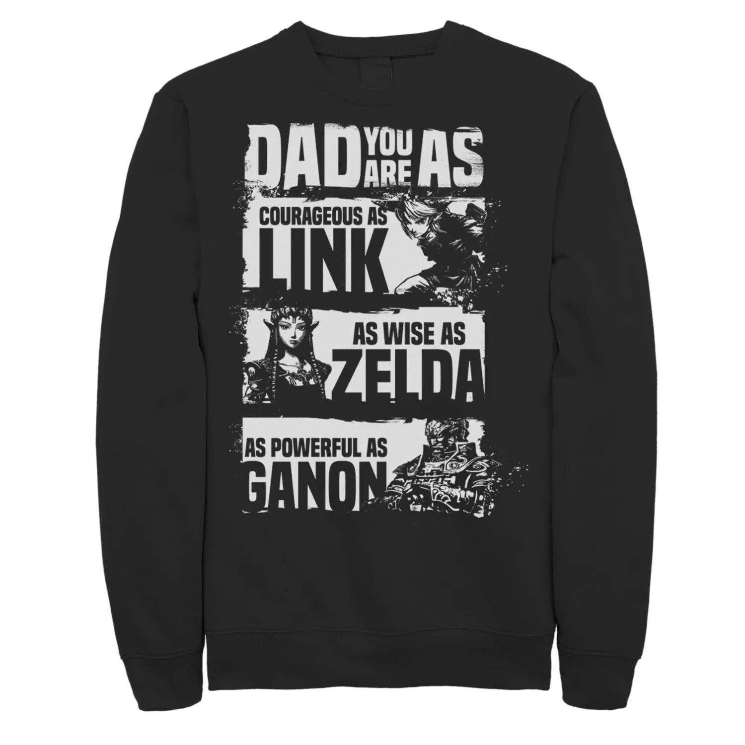 

Мужская Nintendo Legend Of Zelda Dad связана с игровым флисом Licensed Character