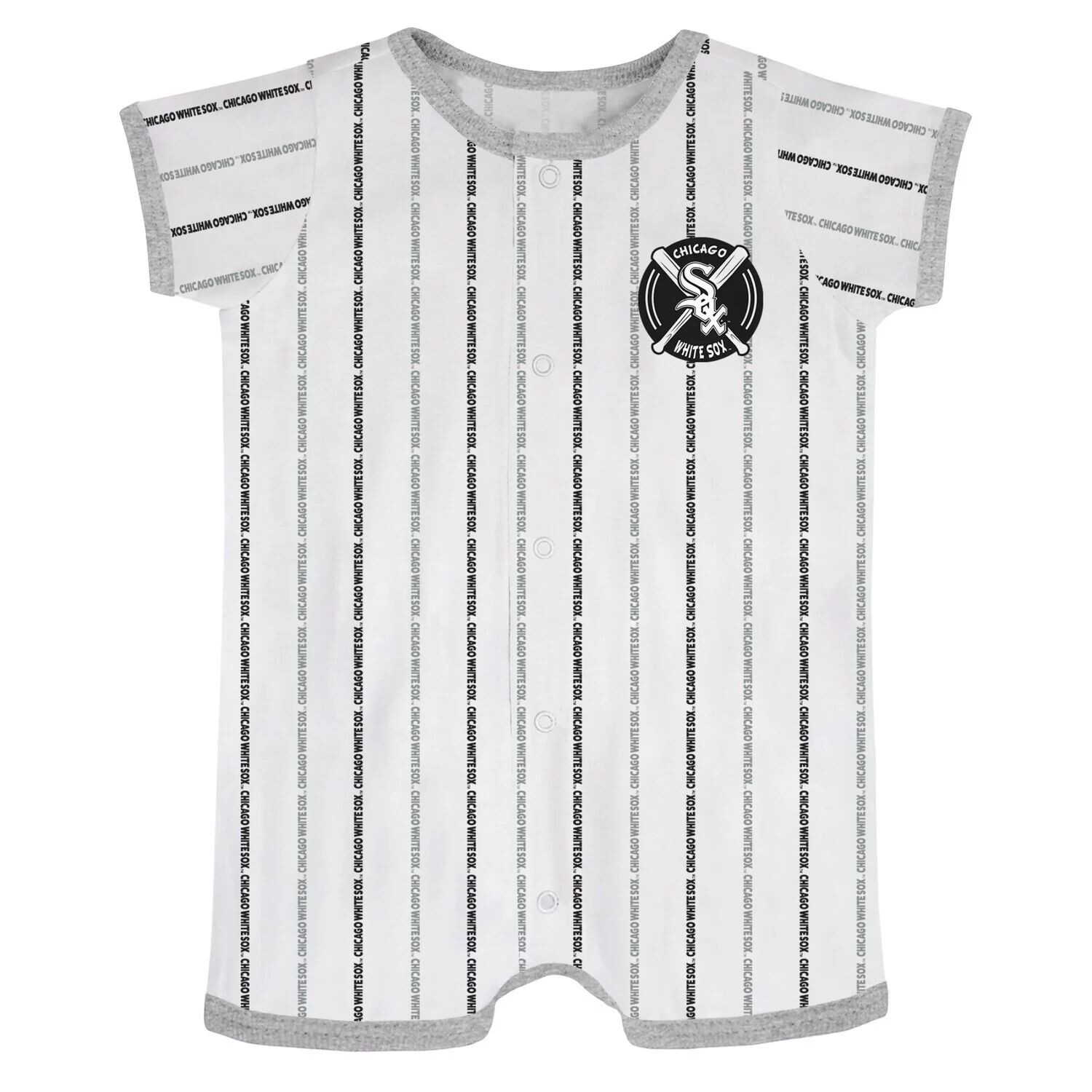 

Белый комбинезон для новорожденных и младенцев Chicago White Sox Ball Hitter Outerstuff