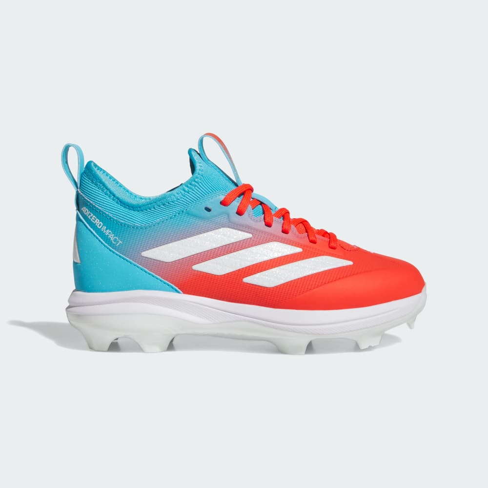 

Бутсы Adidas Adizero Impact Candy TPU Cleats Kids, цвет Bright Cyan/Cloud White/Bright Red