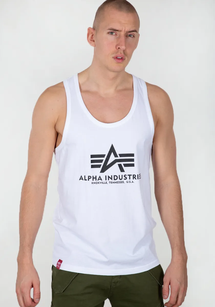 

Майка Alpha Industries " Alpha Industries Мужчины - Tanks Basic Tank BB", белый