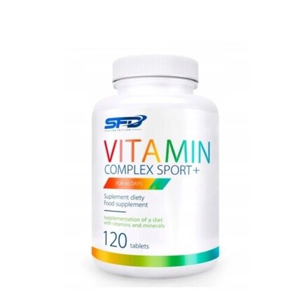 

Vita-Min Комплекс Спорт + Концентрация Sport Fit Витамины 120 таблеток, Sfd