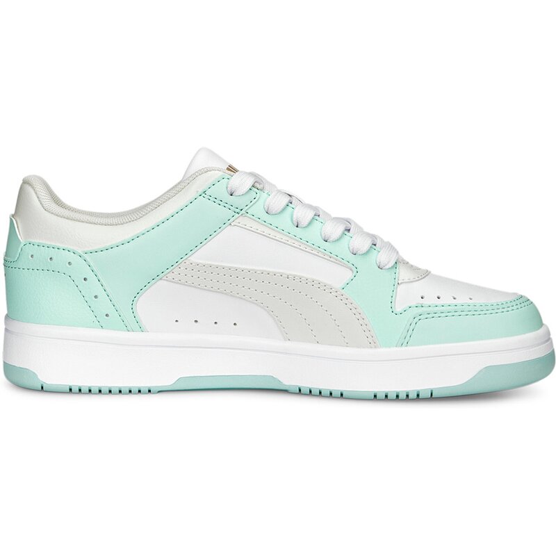 

Повседневная обувь Rebound Joy Low Puma, цвет puma white-vapor gray-minty bu