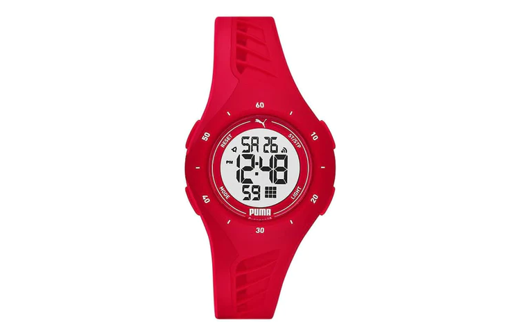 

PUMA Часы Wrist Watch Quartz Movement Silicone Strap 34mm Gray Dial Women's Watch, Gray Dial