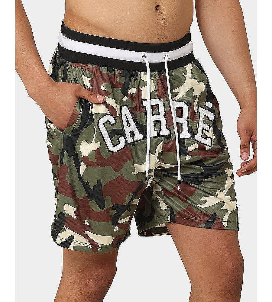 

Мужские баскетбольные шорты C-класса CARRE, Woodland camo