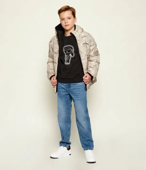 Джинсы 446 tapered fit Hugo Kids, синий — фото 2